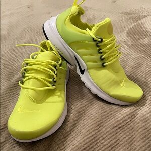 Nike Neon Yellow/Volt Low-Top Athletic Sneakers